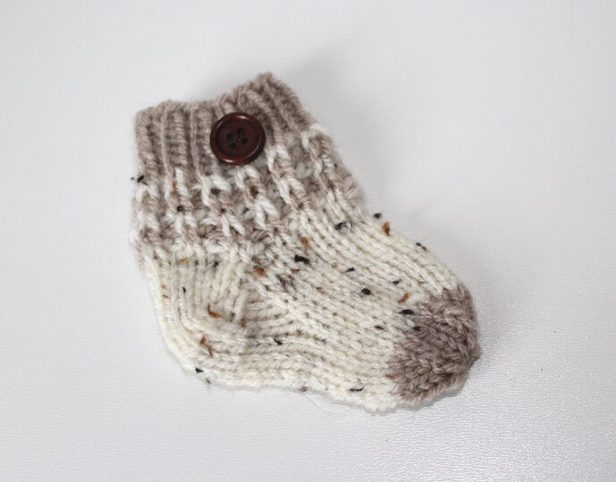 Strickanleitung Baby-Set, Mütze, Booties und Söckchen, ca. 0 - 5 Monate