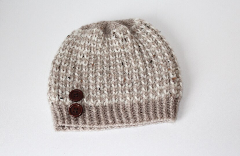 Strickanleitung Baby-Mütze, Babymütze, ca. 0 - 5 Monate