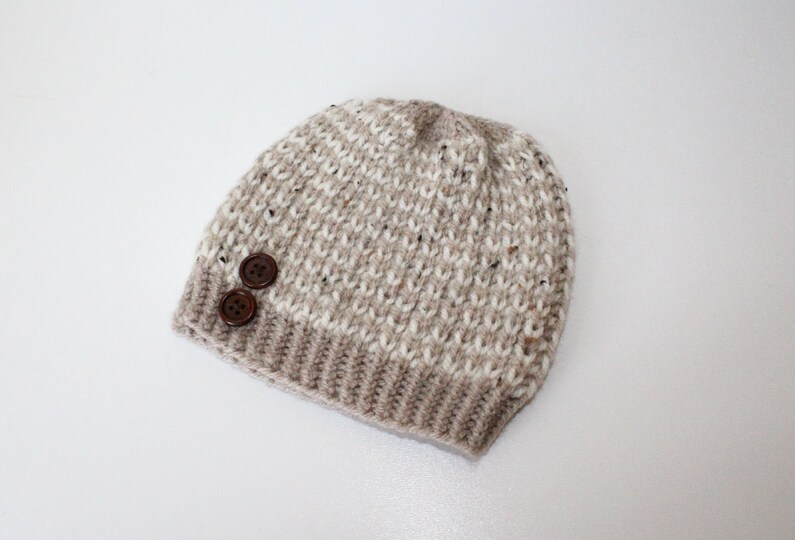 Strickanleitung Baby-Mütze, Babymütze, ca. 0 - 5 Monate