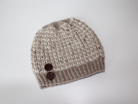 Strickanleitung Baby-Mütze, Babymütze, ca. 0 - 5 Monate