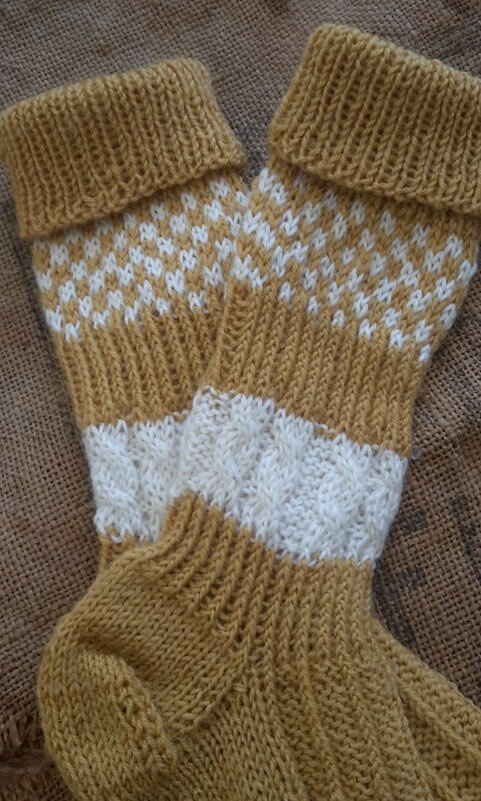 Socken Gr. 37/38 im Mustermix