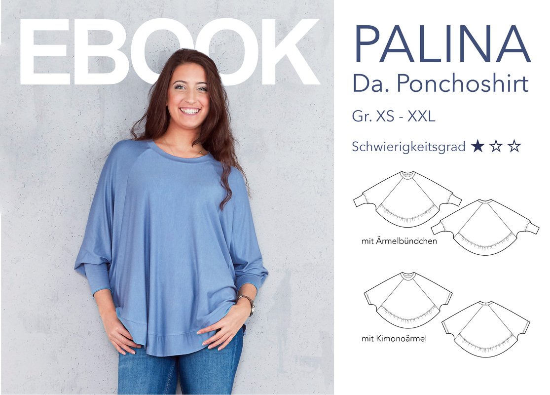 Palina - Da. Ponchoshirt E-Book