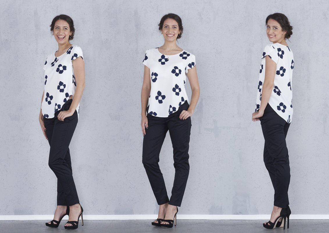 Nori - Da. Shirt mit Tulpenärmel E-Book - Bild 4