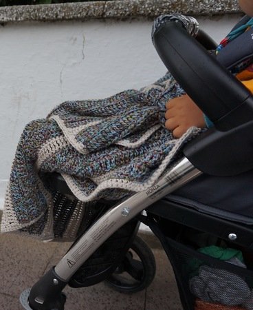 Baby Blanket Adamas crochet pattern