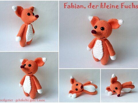 Häkelanleitung Fabian, der kleine Fuchs