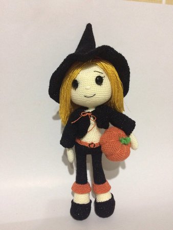 Amigurumi Cute Witch Wendy - PDF Pattern