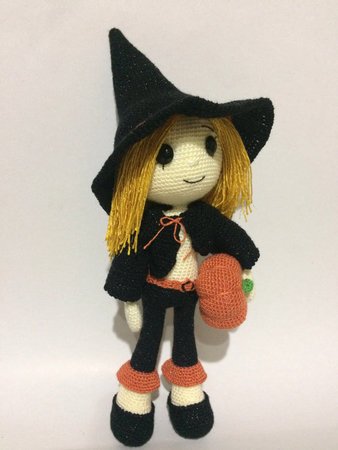 Amigurumi Cute Witch Wendy - PDF Pattern