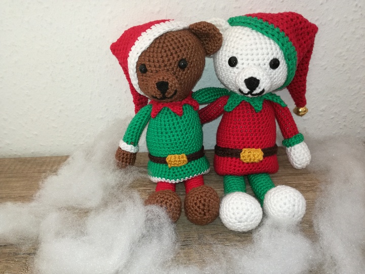 Feiertags-Sparset: Halloweenkatze und Weihnachtsbär