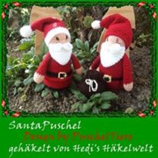 Häkelanleitungs-Set SantaPuschel & SnowPuschel