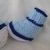 Strickanleitung Babyschuhe ohne Nadelspiel- von 0-6 Monate tragbar, perfekt für Anfänger- Mit anderen Farben auch für Mädchen geeignet