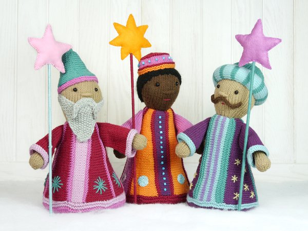 Three Wise Men / Star Singers / knitting pattern