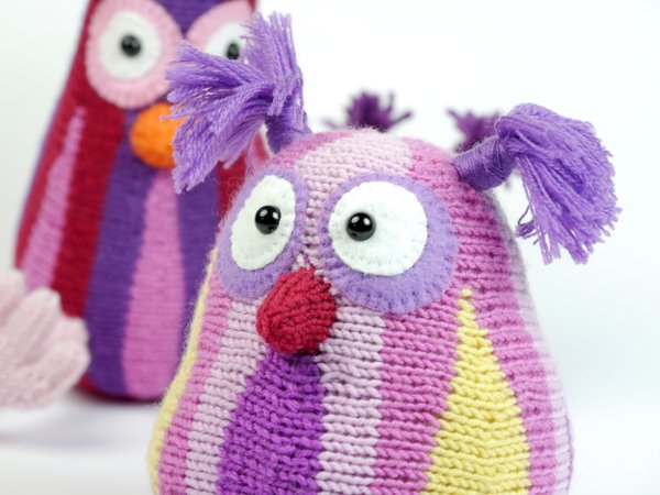 Owl Family Shuhuu / knitting pattern
