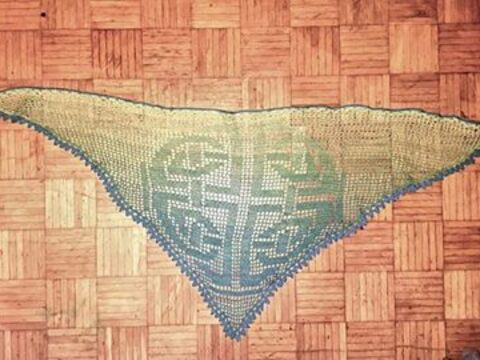 Dreieckstuch Keltischer Knoten