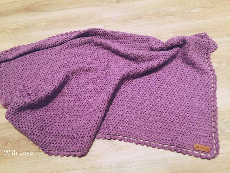 Häkelanleitung Babydecke, Decke - Bild 2