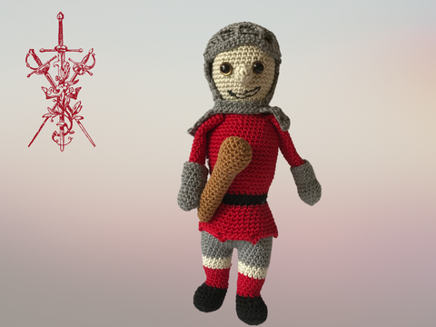 Häkelanleitung Ritter - Amigurumi