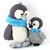Haekelicious 2 Anleitungs-Paket Babypinguin mit großem Pinguin + Eiswürfel + Mütze + Schal