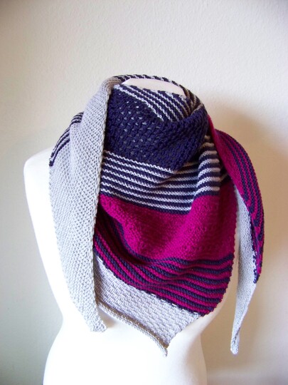 Strickanleitung Tuch "Silence"