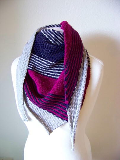 Strickanleitung Tuch "Silence"