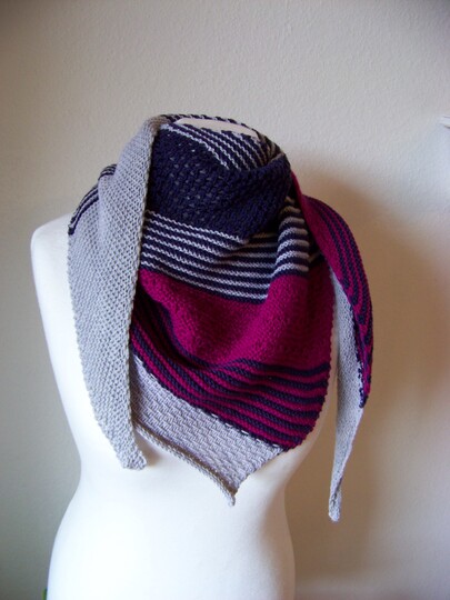 Strickanleitung Tuch "Silence"