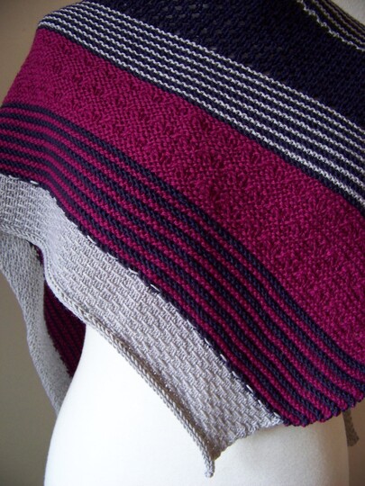 Strickanleitung Tuch "Silence"