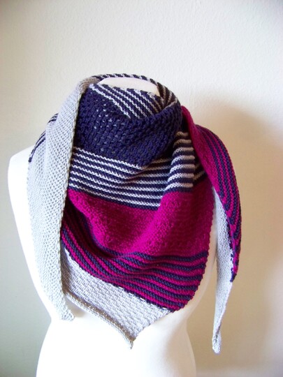 Strickanleitung Tuch "Silence"