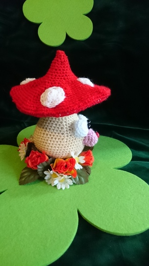 Amigurumi Pilz Häkelanleitung