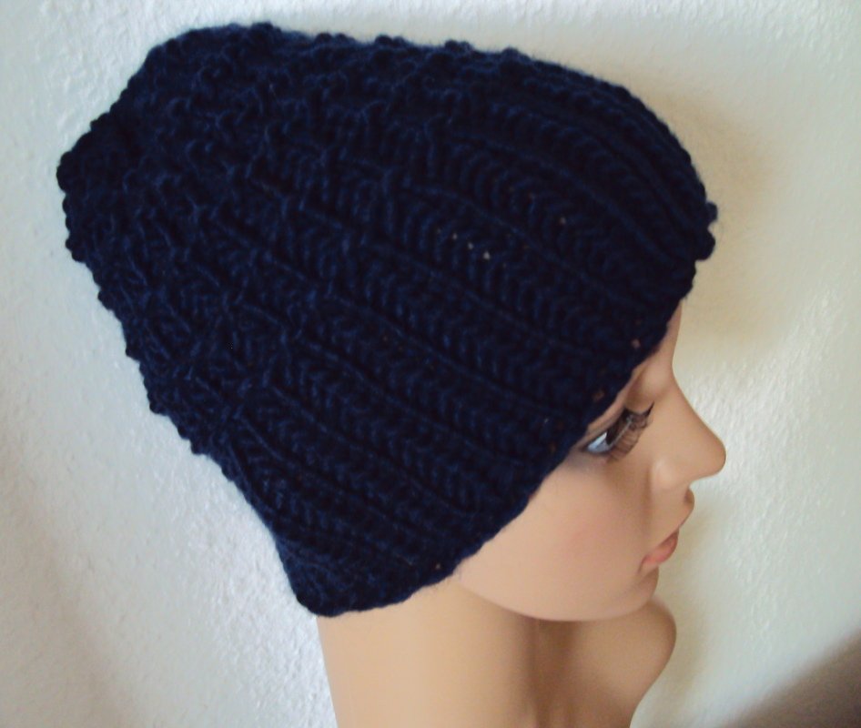 Mütze im Strukturmuster