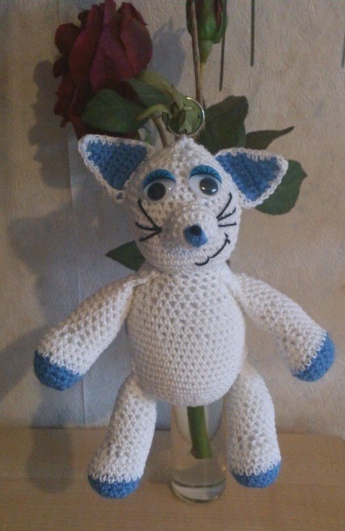 Schlüsselfreunde Plüschtier Katze - Bild 3