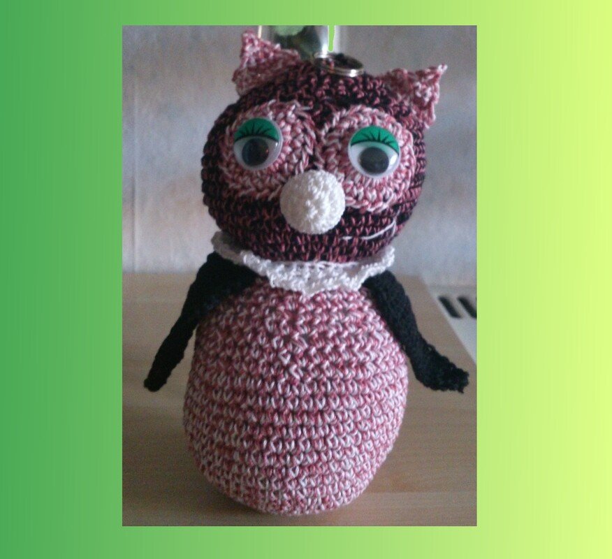 Schlüsselfreunde Eule Amigurumi Plüschtier