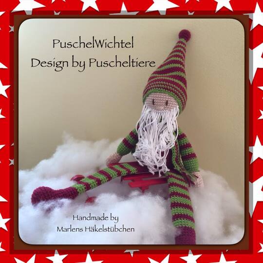 Häkelanleitungs-Set PuschelEngel und PuschelWichtel