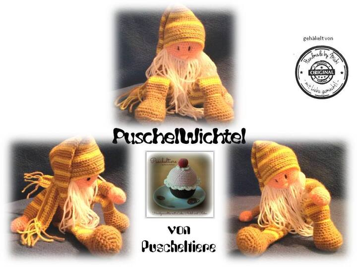 Häkelanleitungs-Set PuschelEngel und PuschelWichtel