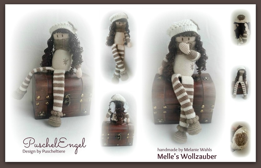 Häkelanleitungs-Set PuschelEngel und PuschelWichtel