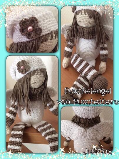 Häkelanleitungs-Set PuschelEngel und PuschelWichtel