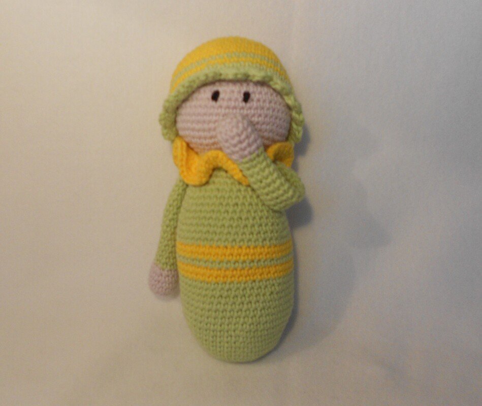 Häkelanleitung Kuschelwurm Hannes PDF