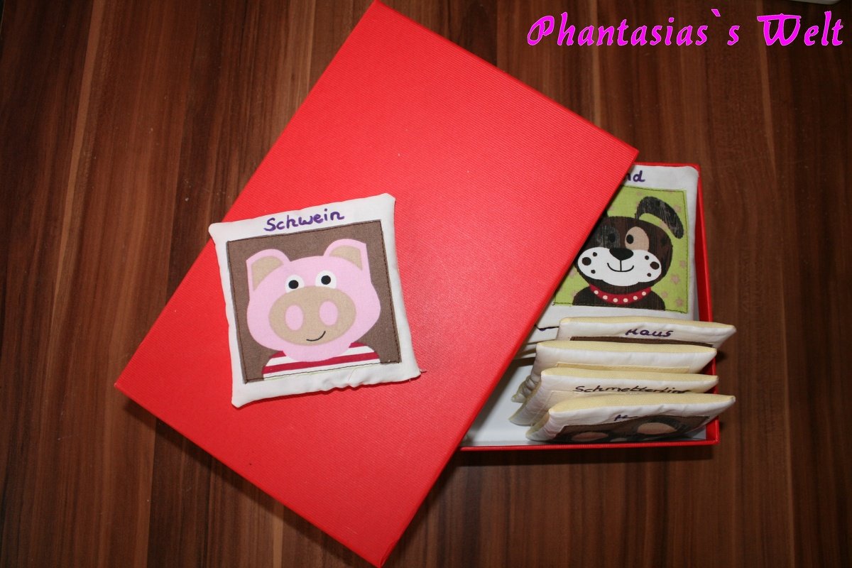 Memory-Spiel aus Stoff