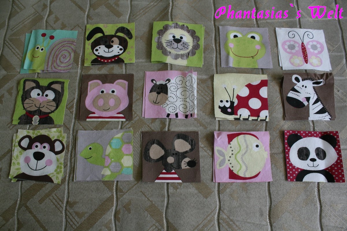 Memory-Spiel aus Stoff - Bild 2