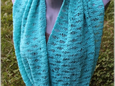 Loop/Rundschal - Blue Lagoon