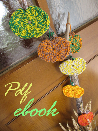 13 E-Book Häkelanleitung Herbst-Deko für drinnen und draußen
