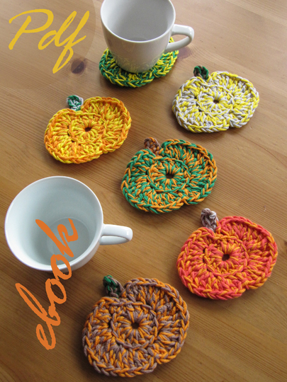 13 E-Book Häkelanleitung Herbst-Deko für drinnen und draußen