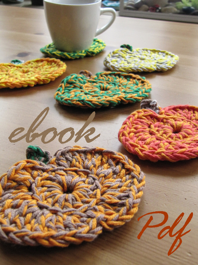 13 E-Book Häkelanleitung Herbst-Deko für drinnen und draußen