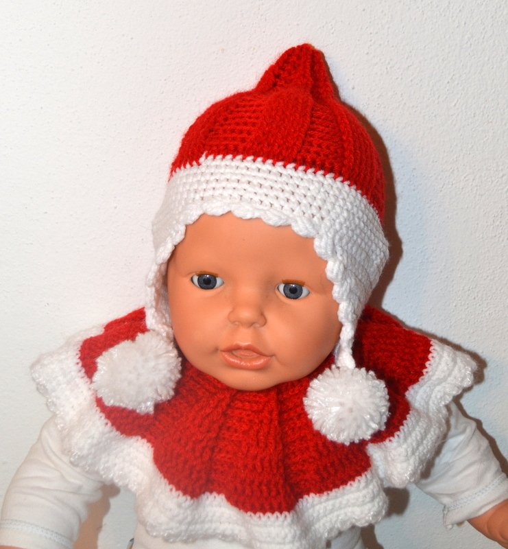 Häkelanleitung * Nikolaus Set * Baby * Weihnachtsmann * Gr. 0 - 6 Monate