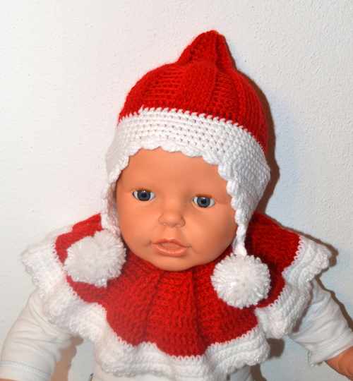 Häkelanleitung * Nikolaus Set * Baby * Weihnachtsmann * Gr. 0 - 6 Monate