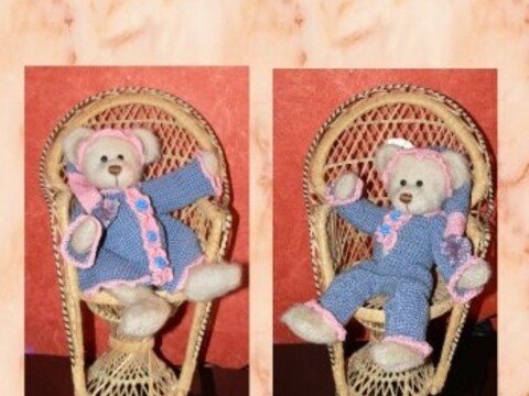 2 er Set Bärenkleider 30 cm Bären