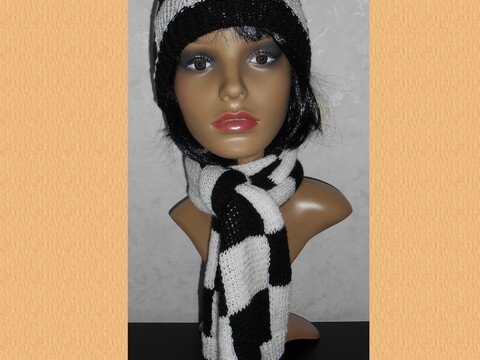 Winterset Erwachsene 2er Set Mütze und Schal