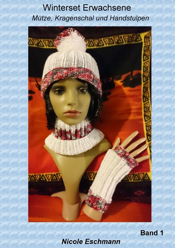 Winterset Erwachsene 3er Set Mütze, Schal und Handstulpen - Bild 3