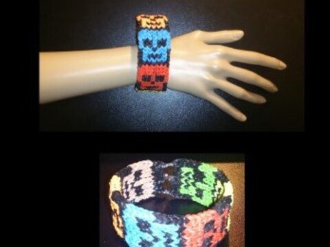 Loom Armband breit, Passend für Erwachsene. Loom Bandz, Gummibänder