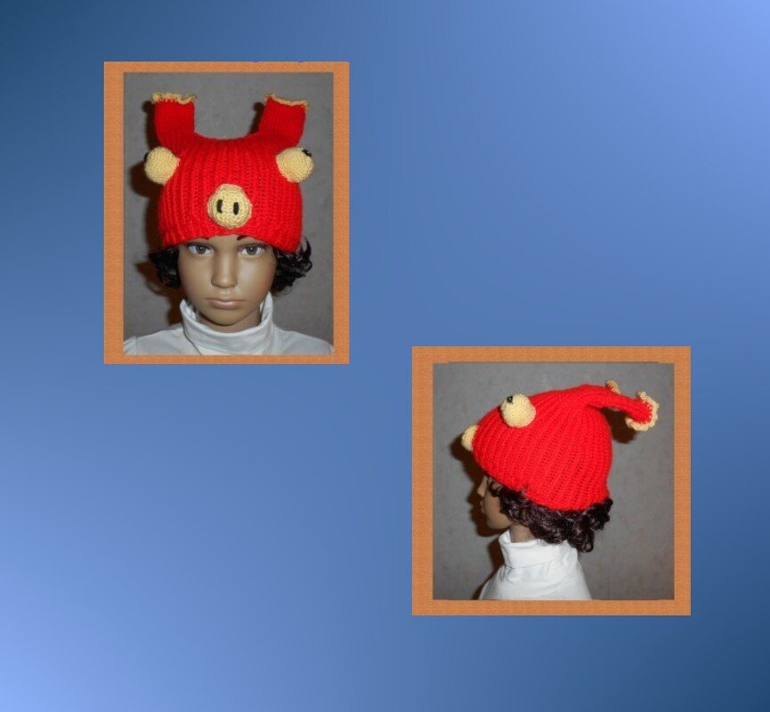 Kinder Mütze 2-6 Jahre