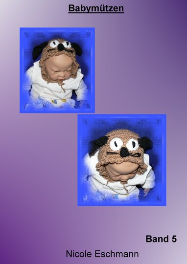 Baby Mütze 50/56 Hund