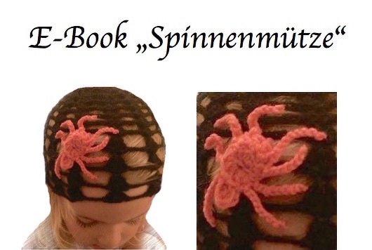 Häkelanleitung "Spinnenmütze" KU 36-56