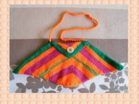 Handtasche Dreiecktasche 